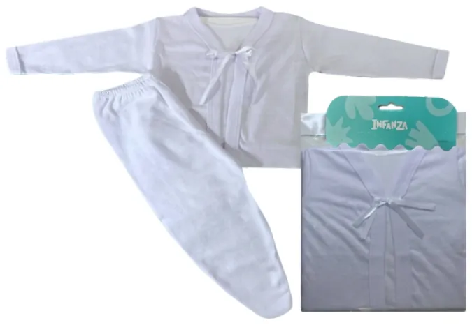 Conjunto 3pzas blanco Cj003 — código 8400000901703