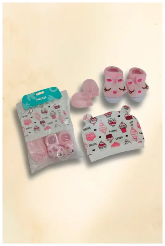Set p/ bebe nena 3 pzas — código 8400000903189