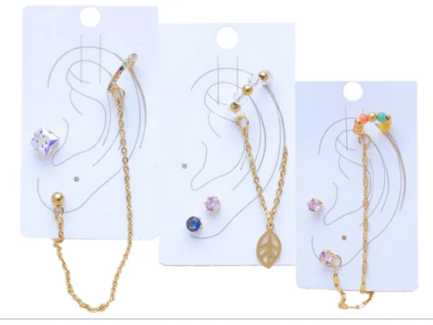 Aros con cadena acero — código 8400000904827